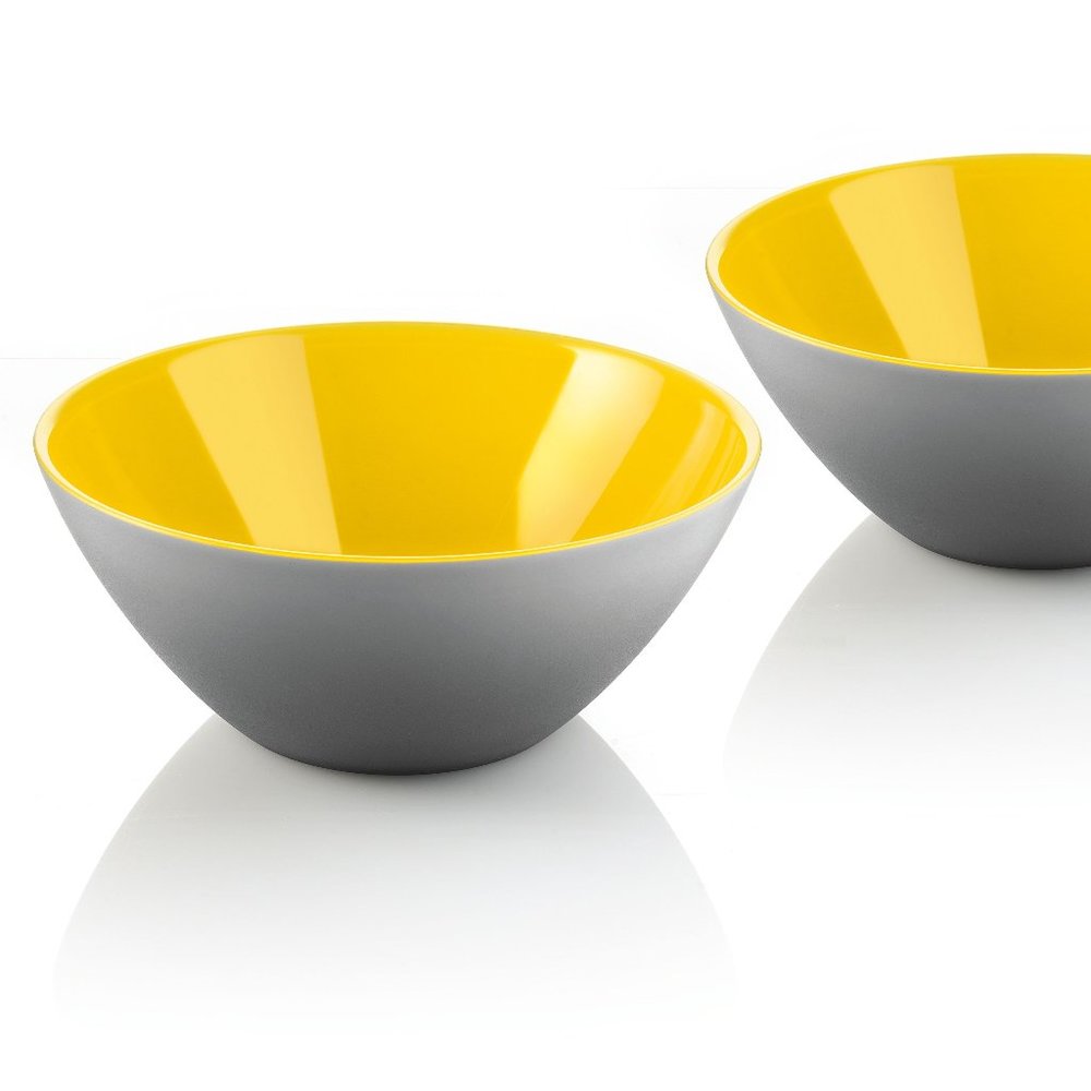 Guzzini Two-Color Bowls Set of Two